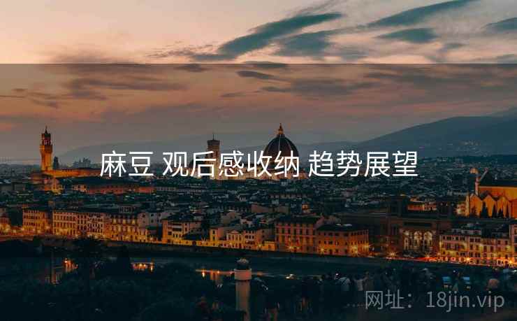 麻豆 观后感收纳 趋势展望