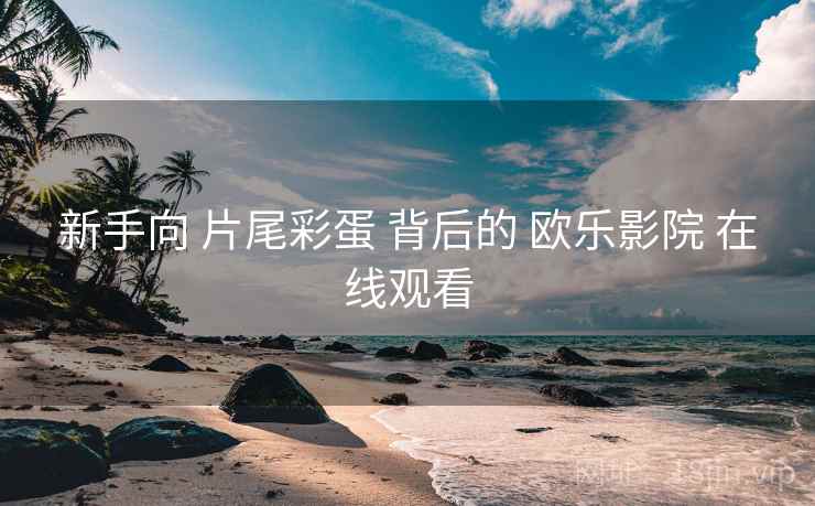 新手向 片尾彩蛋 背后的 欧乐影院 在线观看