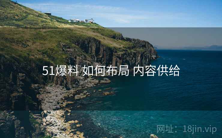 51爆料 如何布局 内容供给  第2张