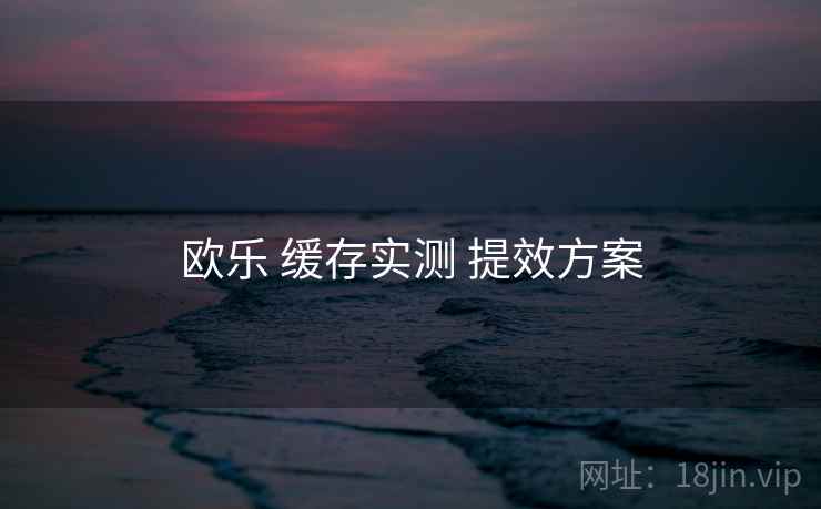 欧乐 缓存实测 提效方案