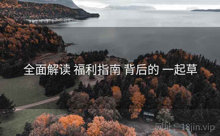 全面解读 福利指南 背后的 一起草